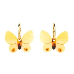 Best Sale Boucles d'oreilles Papillon Jaune Bijoux