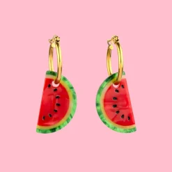 Flash Sale Boucles d'oreilles Pastèque Bijoux