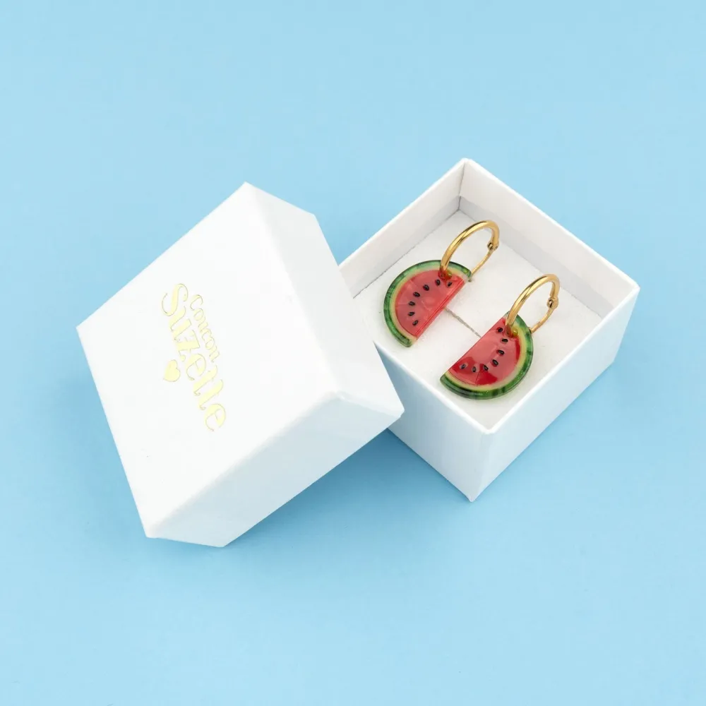 Flash Sale Boucles d'oreilles Pastèque Bijoux