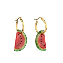 Flash Sale Boucles d'oreilles Pastèque Bijoux
