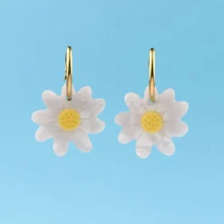 Clearance Boucles d'oreilles Pâquerette Bijoux