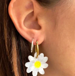 Clearance Boucles d'oreilles Pâquerette Bijoux