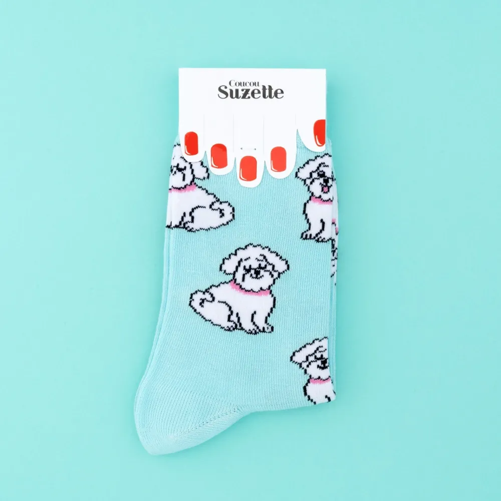 Online Chaussettes Bichon Chaussettes Coton