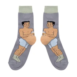 Outlet Chaussettes Bidon Bière - Noir Chaussettes Coton