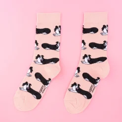 Cheap Chaussettes Border Collie Chaussettes Coton
