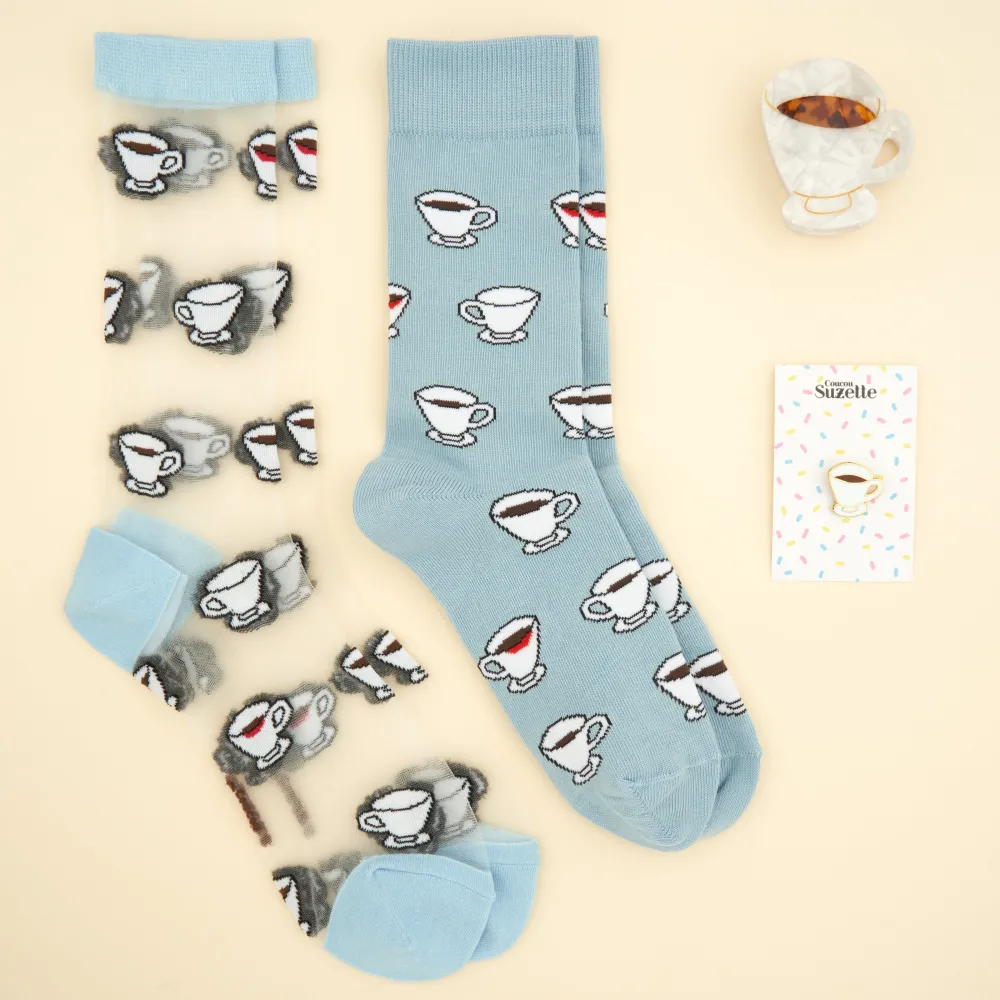 Store Chaussettes Café Chaussettes Coton