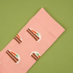 Cheap Chaussettes Carrot cake Chaussettes Coton
