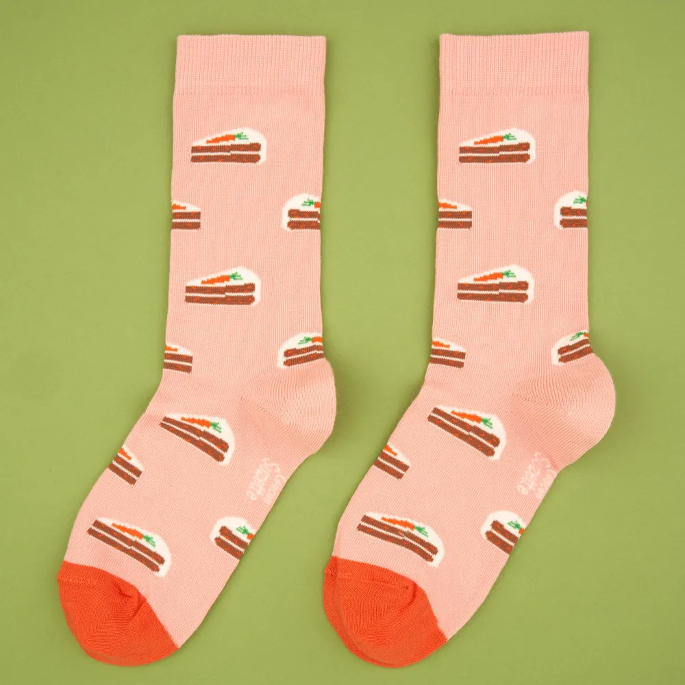Cheap Chaussettes Carrot cake Chaussettes Coton