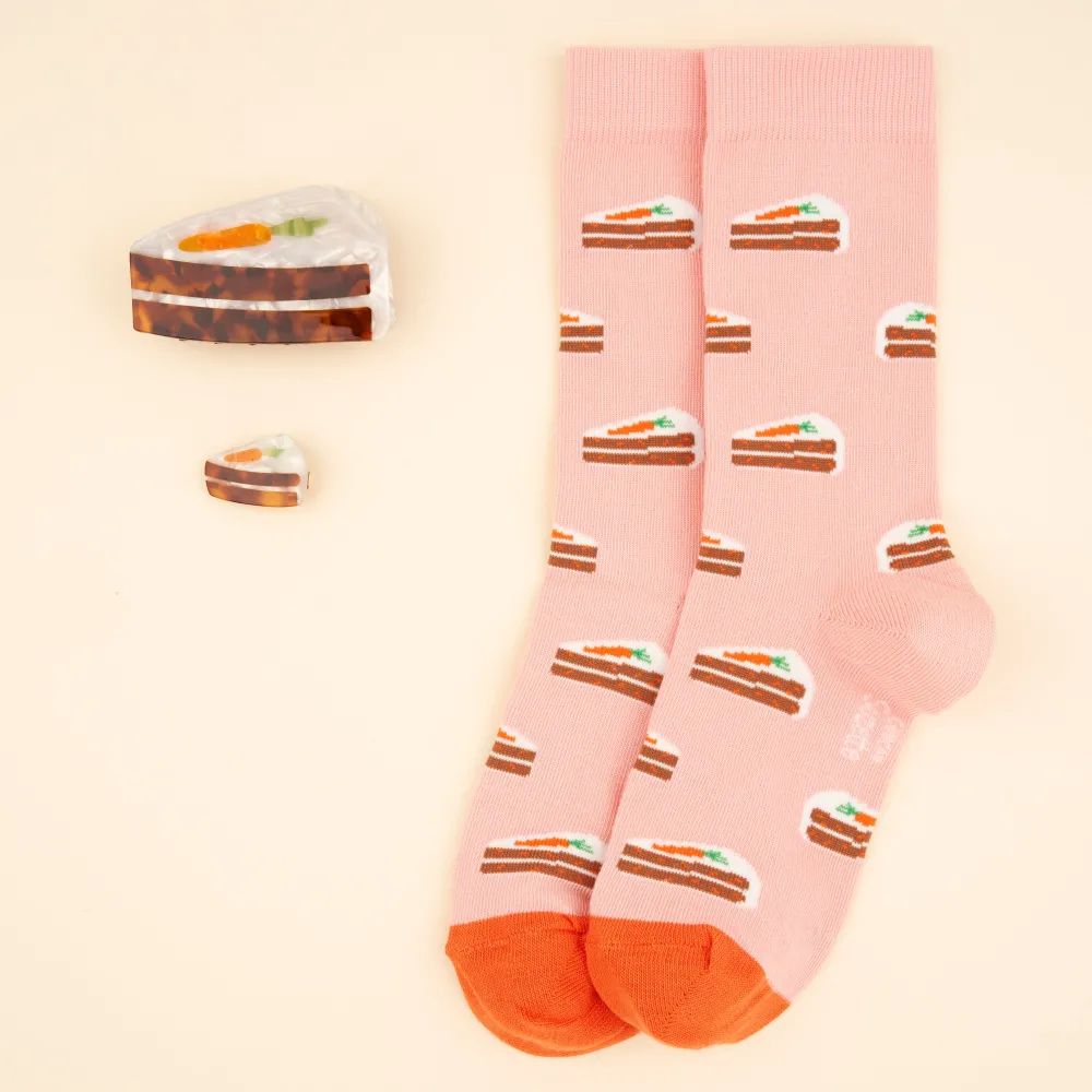 Cheap Chaussettes Carrot cake Chaussettes Coton