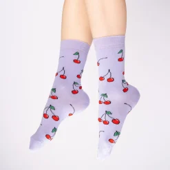 Flash Sale Chaussettes Cerise Chaussettes Coton