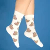 Cheap Chaussettes Chat Bengal Chaussettes Coton