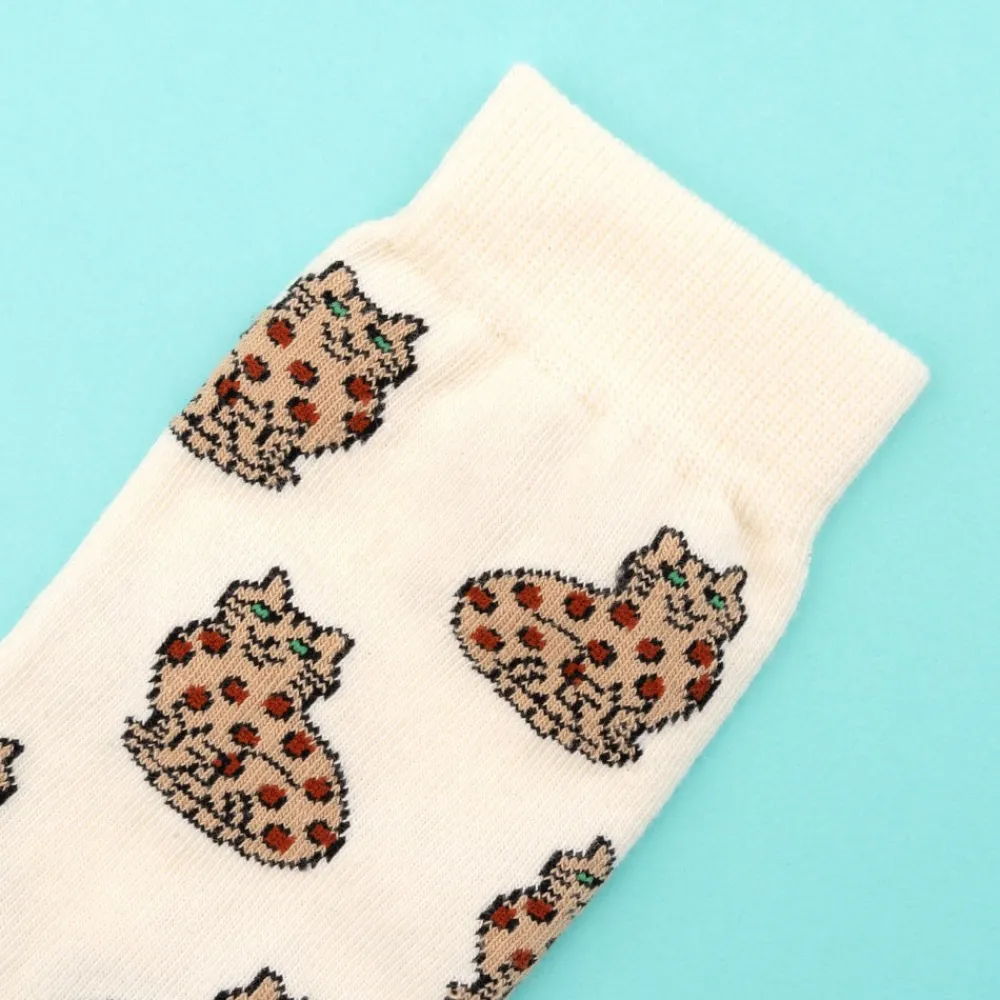 Cheap Chaussettes Chat Bengal Chaussettes Coton