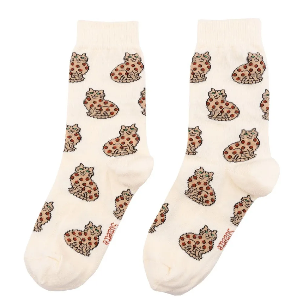 Cheap Chaussettes Chat Bengal Chaussettes Coton