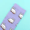 Store Chaussettes Chat Fantôme Chaussettes Coton