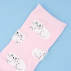 Hot Chaussettes Chat Persan Chaussettes Coton