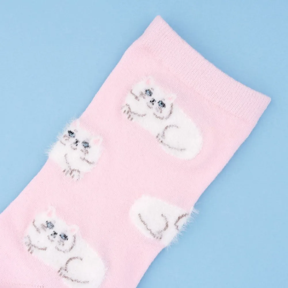 Hot Chaussettes Chat Persan Chaussettes Coton