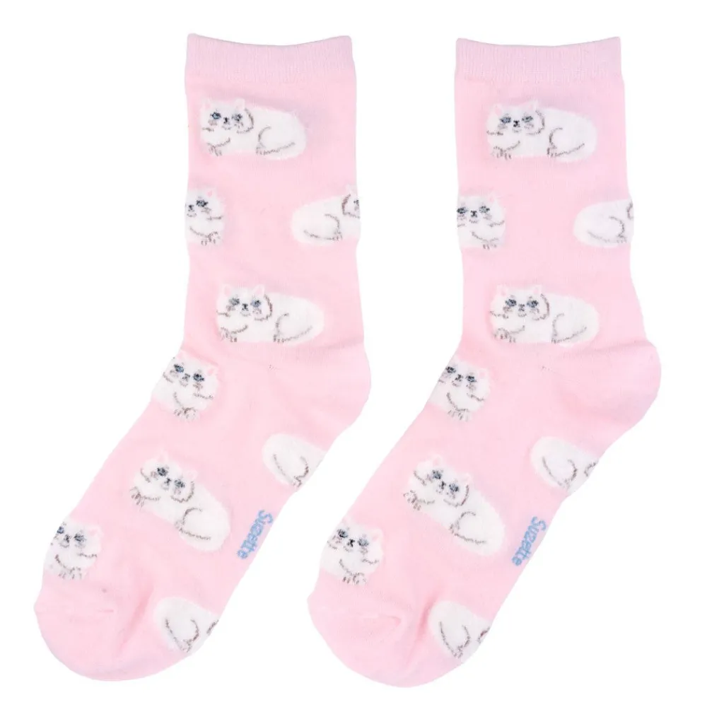 Hot Chaussettes Chat Persan Chaussettes Coton