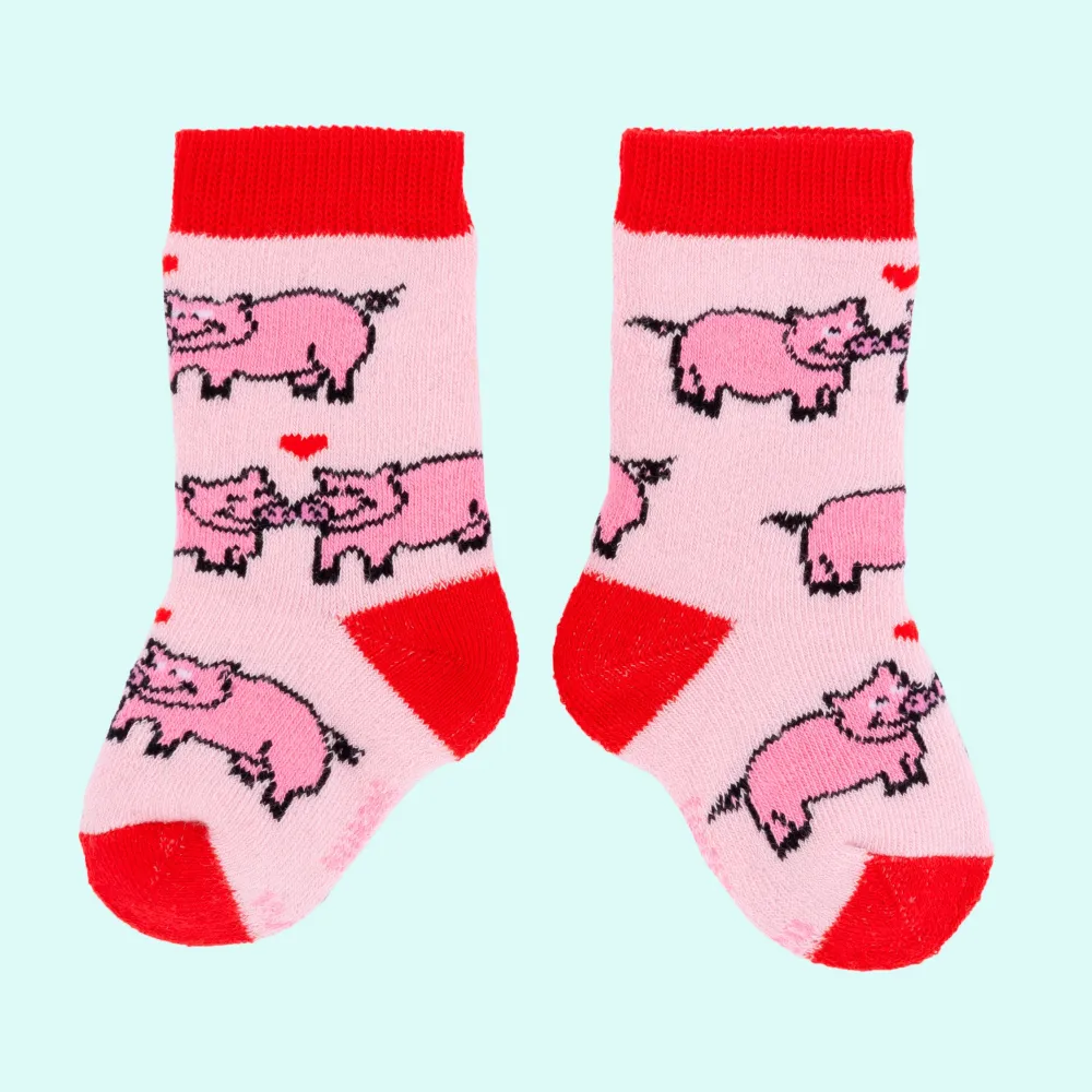 Flash Sale Chaussettes Cochons Amoureux - Enfant Enfant Chaussettes Enfants