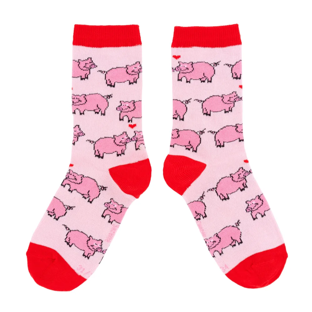 Flash Sale Chaussettes Cochons Amoureux - Enfant Enfant Chaussettes Enfants