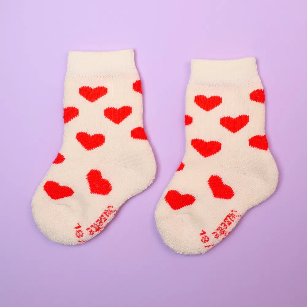 New Chaussettes Coeur - Enfant Enfant Chaussettes Enfants