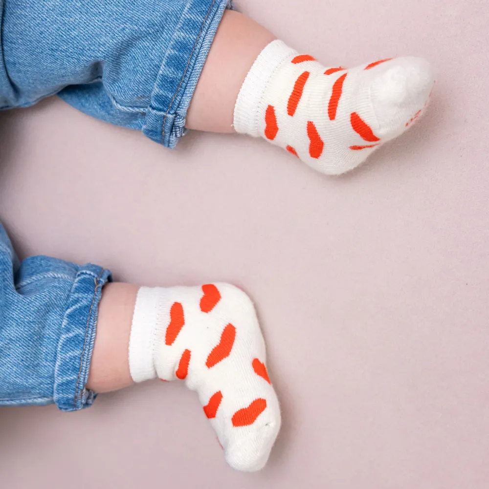 New Chaussettes Coeur - Enfant Enfant Chaussettes Enfants
