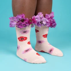 Best Sale Chaussettes Coquelicot Chaussettes Coton