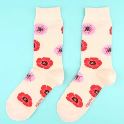 Best Sale Chaussettes Coquelicot Chaussettes Coton