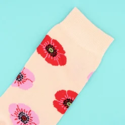 Best Sale Chaussettes Coquelicot Chaussettes Coton