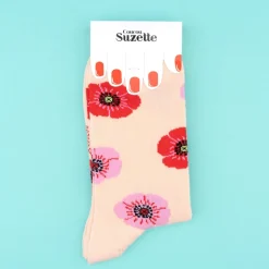 Best Sale Chaussettes Coquelicot Chaussettes Coton