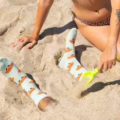 Fashion Chaussettes Crabe Chaussettes Coton