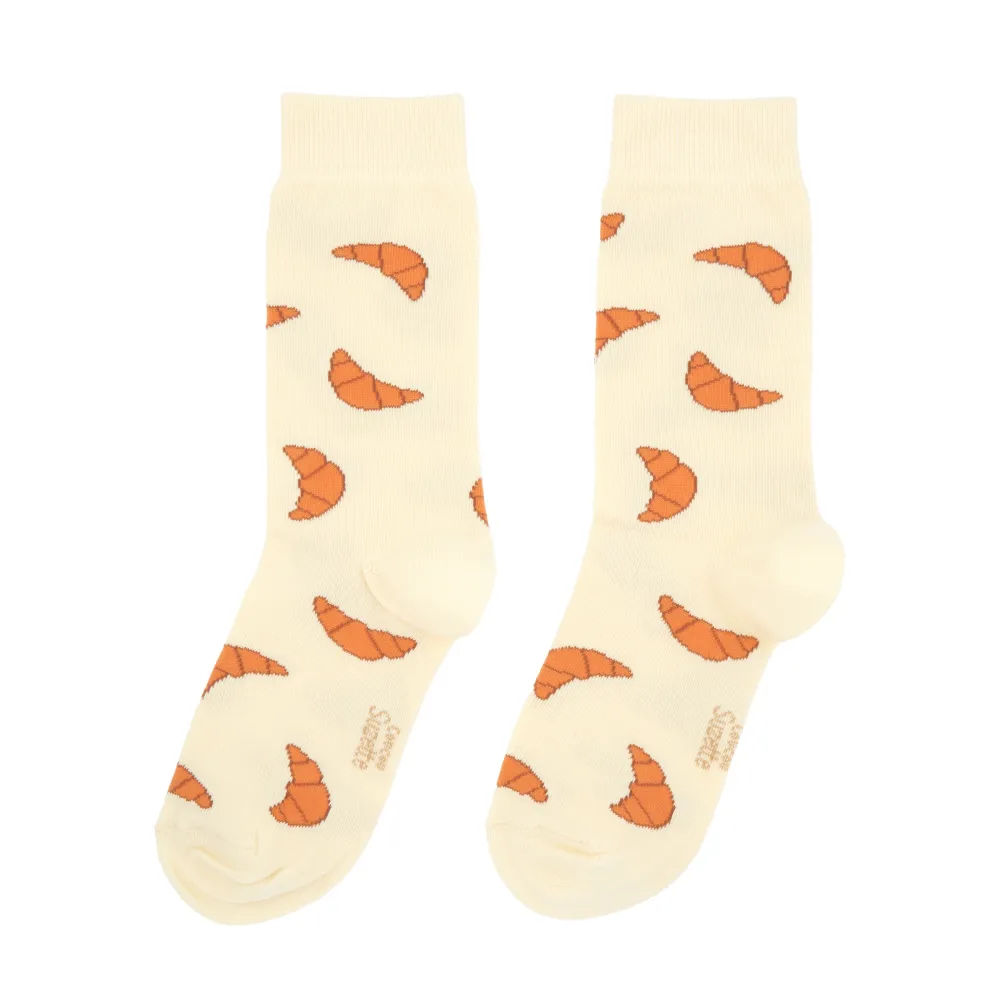 Clearance Chaussettes Croissant Chaussettes Coton