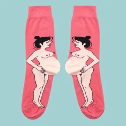 Hot Chaussettes Enceinte - Blanche Chaussettes Coton