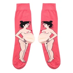 Hot Chaussettes Enceinte - Blanche Chaussettes Coton