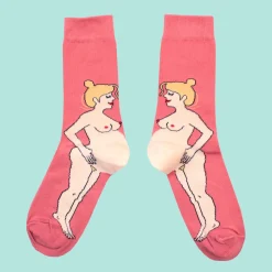Online Chaussettes Enceinte - Blonde Chaussettes Coton