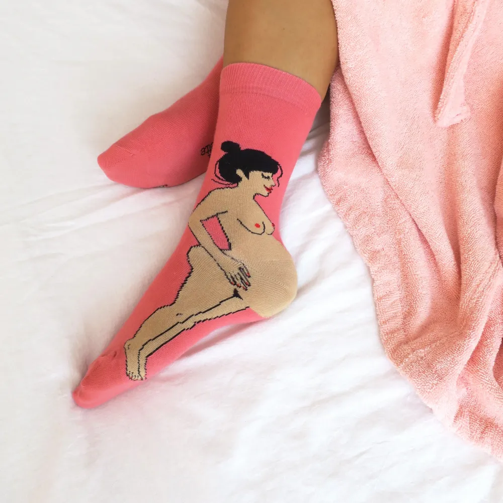 Discount Chaussettes Enceinte - Métisse Chaussettes Coton
