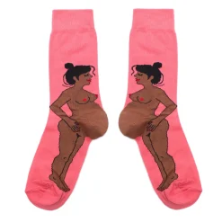 Fashion Chaussettes Enceinte - Noire Chaussettes Coton