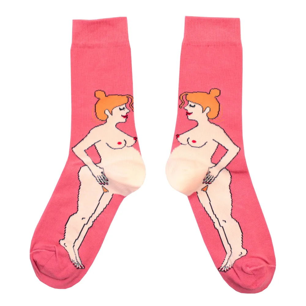 New Chaussettes Enceinte - Rousse Chaussettes Coton