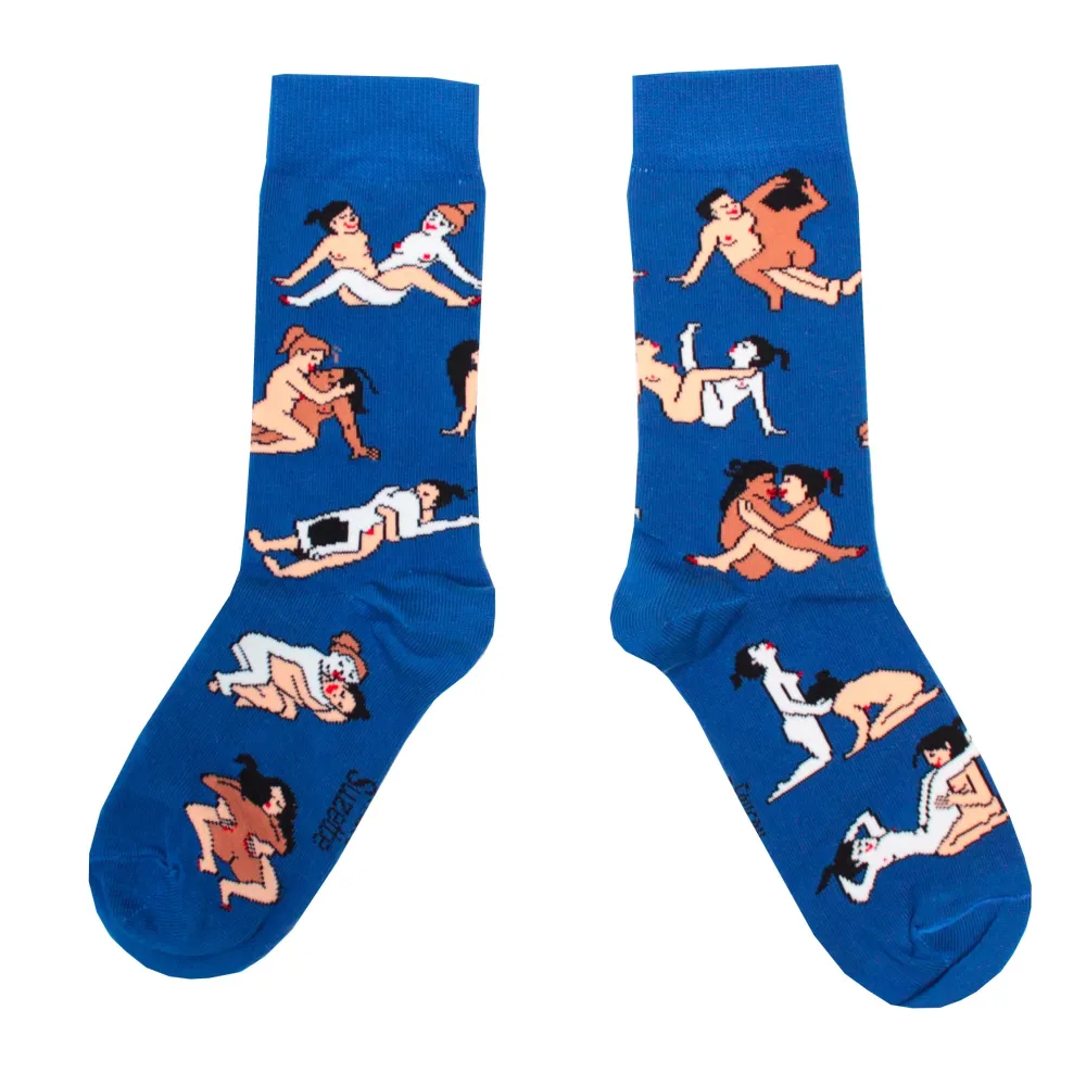 Hot Chaussettes Kamasutra - Couples Gay Filles Chaussettes Coton