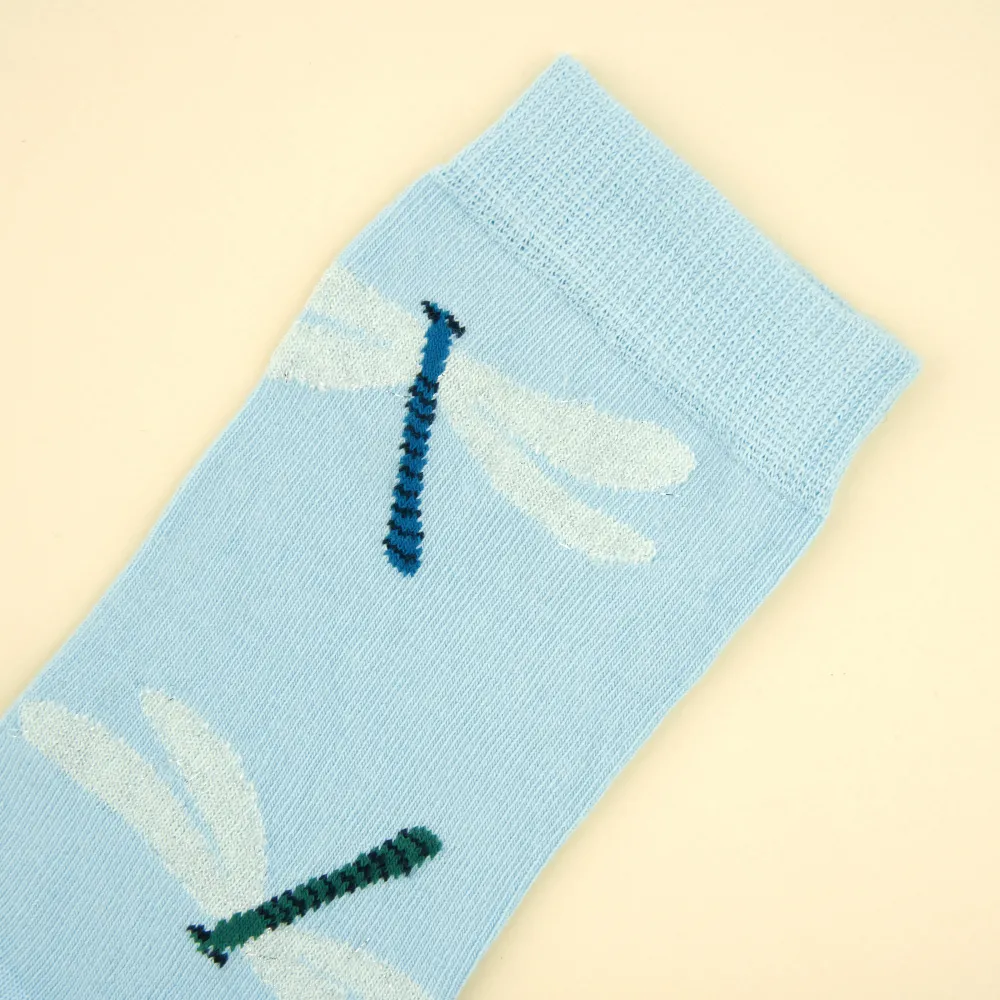 Best Sale Chaussettes Libellule Chaussettes Coton