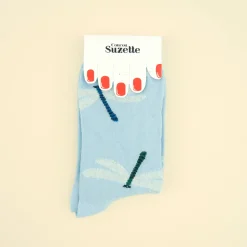 Best Sale Chaussettes Libellule Chaussettes Coton
