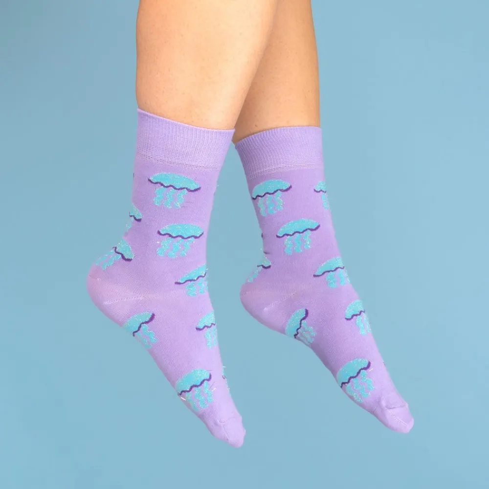 New Chaussettes Méduse Chaussettes Coton