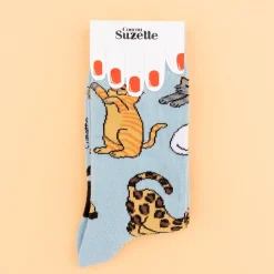 Store Chaussettes Miaou Chaussettes Coton