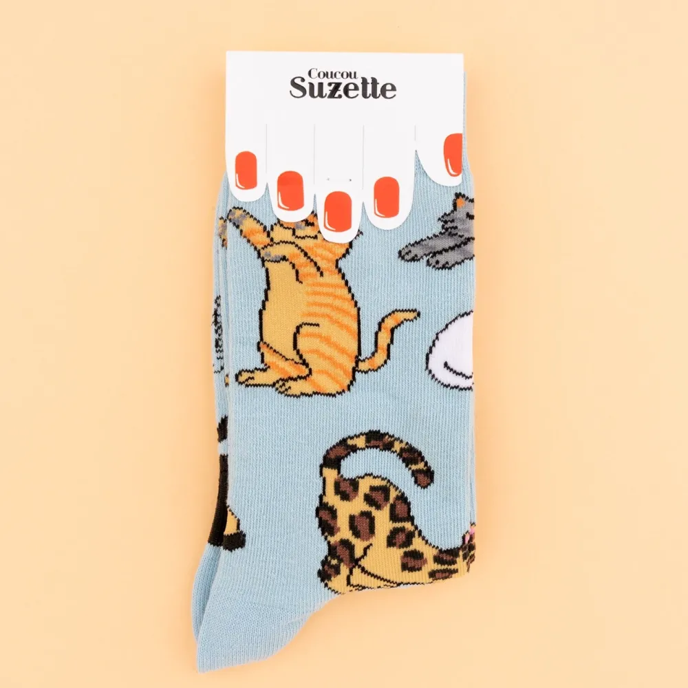 Store Chaussettes Miaou Chaussettes Coton