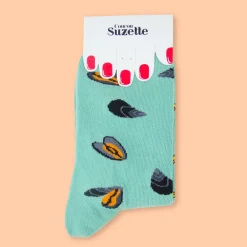 Discount Chaussettes Moules Frites Chaussettes Coton