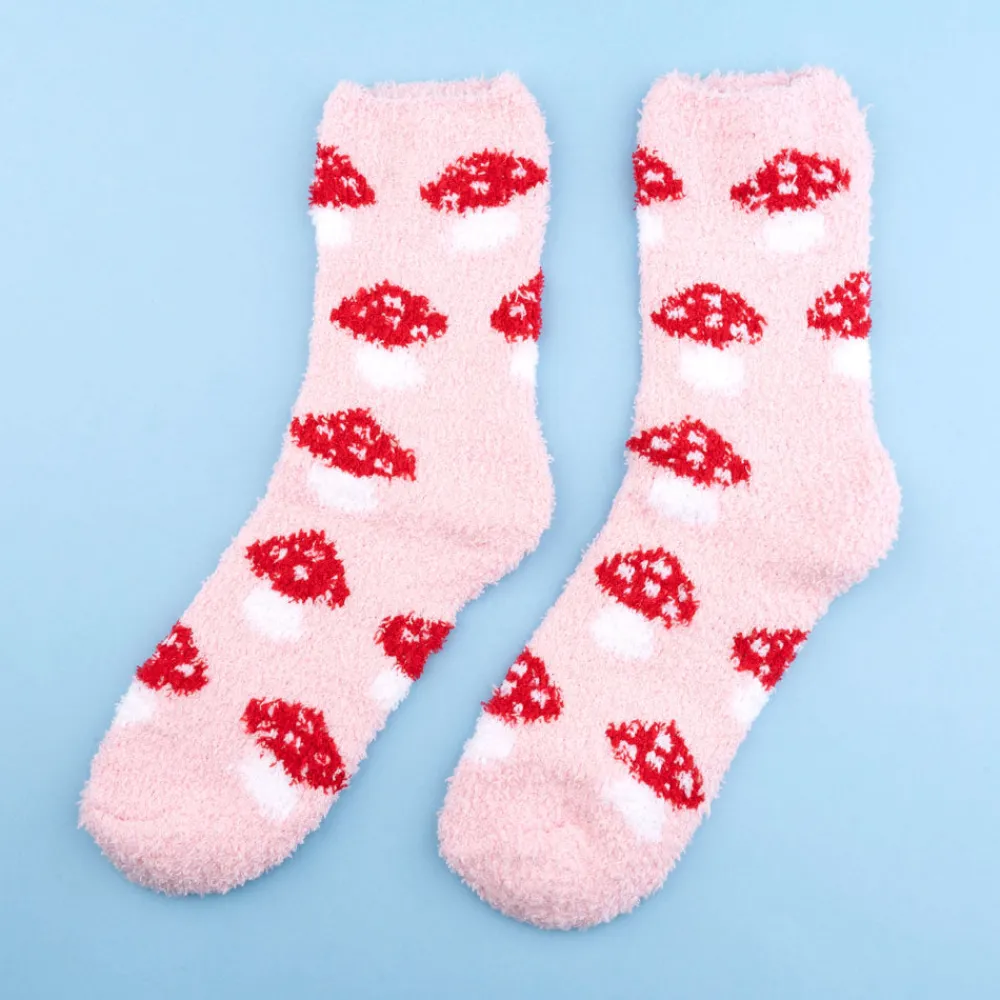 Flash Sale Chaussettes Moumoute Champignon Chaussons Et Chaussettes Moumoute|Chaussettes Coton