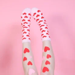 Outlet Chaussettes Moumoute Coeur Chaussons Et Chaussettes Moumoute