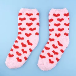 Outlet Chaussettes Moumoute Coeur Chaussons Et Chaussettes Moumoute