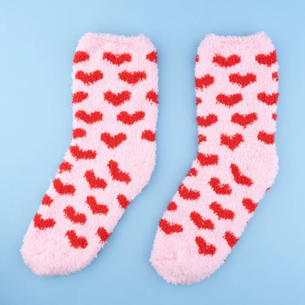Outlet Chaussettes Moumoute Coeur Chaussons Et Chaussettes Moumoute