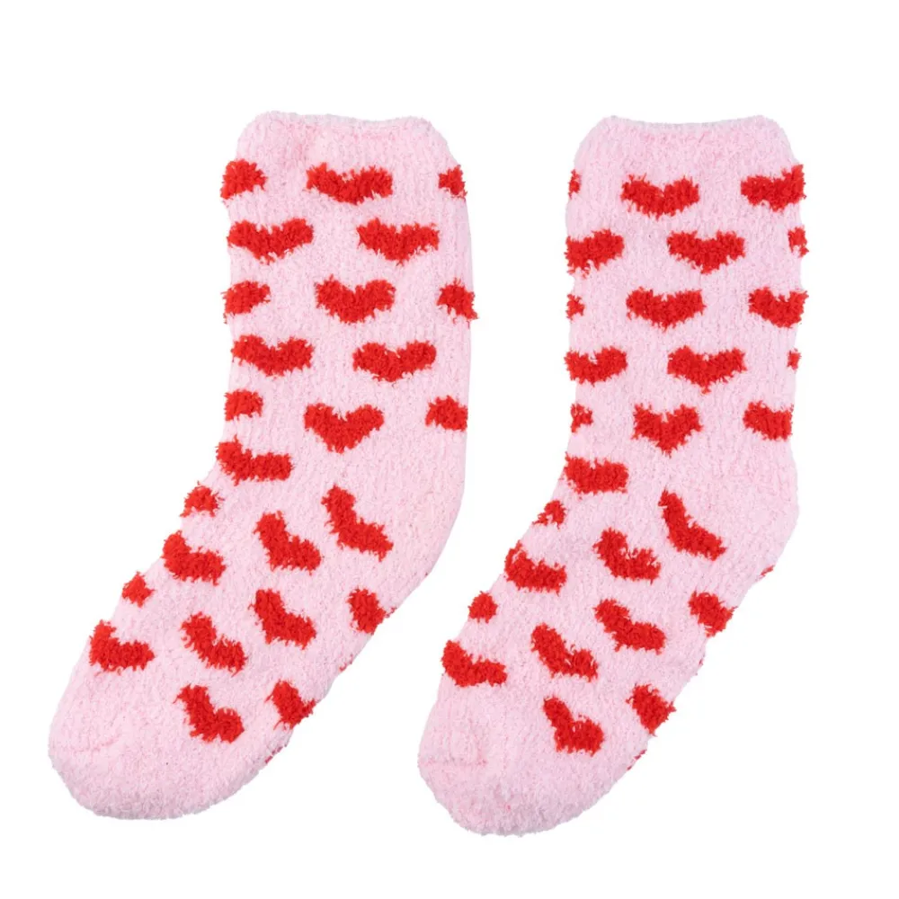 Outlet Chaussettes Moumoute Coeur Chaussons Et Chaussettes Moumoute