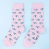 Hot Chaussettes Oeil Chaussettes Coton